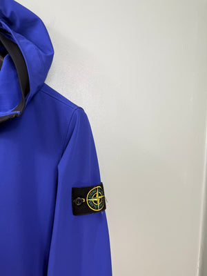 Stone Island Blue Soft Shell Jacket