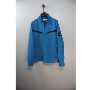 Stone Island Blue Comfort Shell Jacket