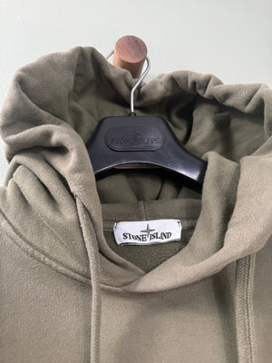 Stone Island Khaki Hoodie