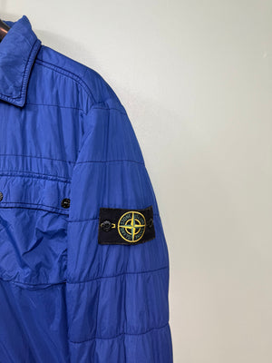 Stone Island Blue Padded Jacket