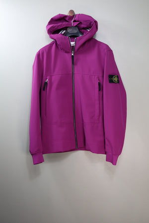 Stone Island Purple Soft Shell Jacket