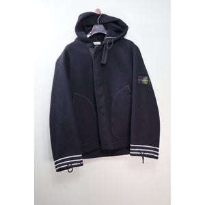 Stone Island Black Vintage Wool Jacket