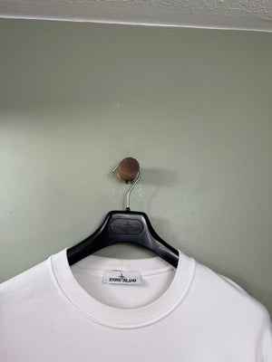 Stone Island White Jumper