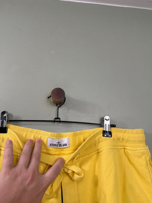 Stone Island Yellow Shorts