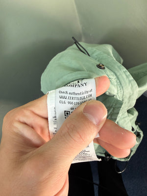 C.P. Company Green Hooded Overshirt
