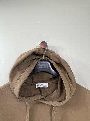 Stone Island Khaki Hoodie
