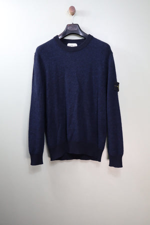 Stone Island Navy Knit Jumper
