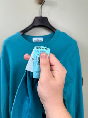 Stone Island Aqua Blue Jumper