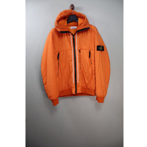Stone Island Orange Crinkle Reps Jacket