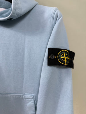 Stone Island Baby Blue Hoodie