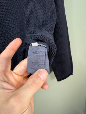 Stone Island Navy Vintage Knit Jumper