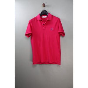 Stone Island Hot Pink Slim Fit Polo