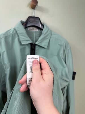 Stone Island Sage Green Overshirt