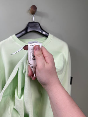 Stone Island Pastel Green Jumper