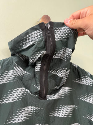 Stone Island Green Nylon Metal Smock