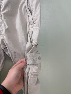 Stone Island Beige Ghost RE-T Cargo Bottoms