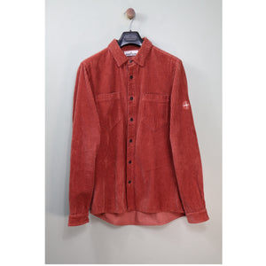 Stone Island Burnt Orange Corduroy Overshirt