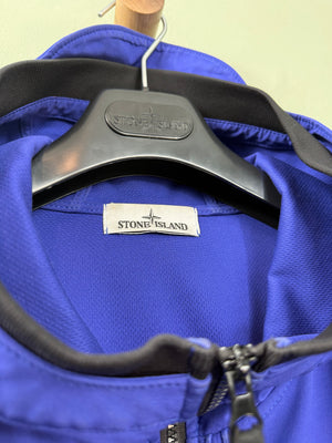 Stone Island Blue Soft Shell Jacket