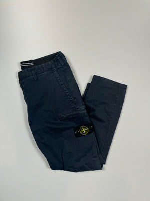 Stone Island Navy SK Cargo Bottoms