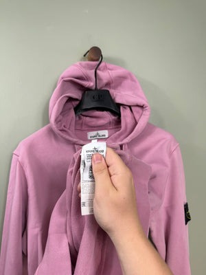 Stone Island Pink Hoodie