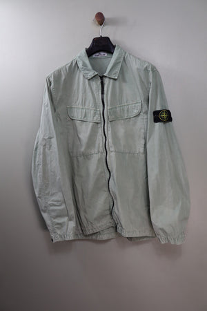 Stone Island Sage Green Overshirt