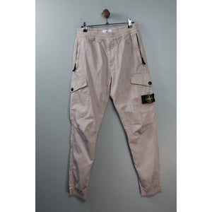 Stone Island Beige Cargo Bottoms