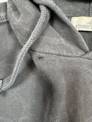 Stone Island Black Honeycomb Hoodie