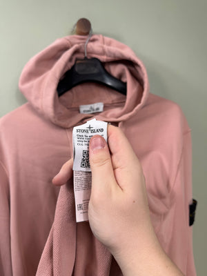 Stone Island Pink Hoodie