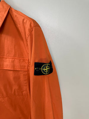 Stone Island Orange Overshirt