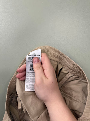 Stone Island Beige RE-T Cargo Bottoms