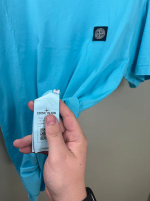 Stone Island Aqua Blue T-Shirt