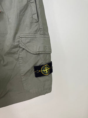 Stone Island Khaki RE-T Cargo Shorts