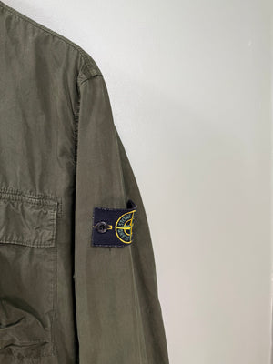 Stone Island Khaki Overshirt