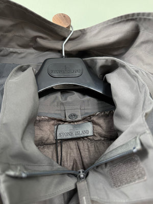 Stone Island Grey Tank Shield Ghost Down Jacket