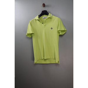 Stone Island Lime Slim Fit Polo