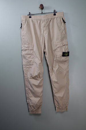 Stone Island Beige RE-T Cargo Bottoms