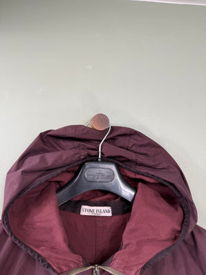 Stone Island Burgundy Tela Jacket