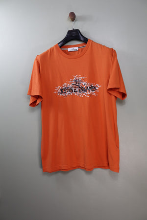 Stone Island Orange T-Shirt