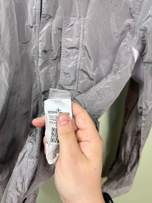 Stone Island Grey Nylon Metal Overshirt