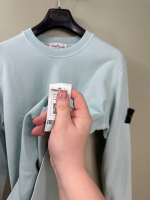 Stone Island Baby Blue Jumper