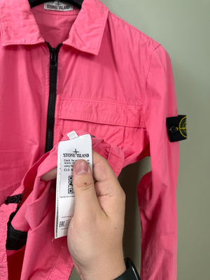 Stone Island Pink Overshirt
