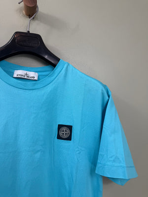 Stone Island Aqua Blue T-Shirt