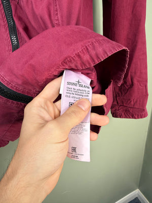 Stone Island Cherry Hooded Overshirt