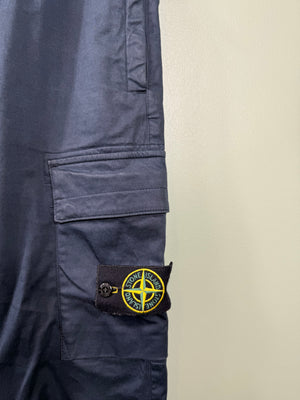 Stone Island Navy RE-T Cargo Bottoms