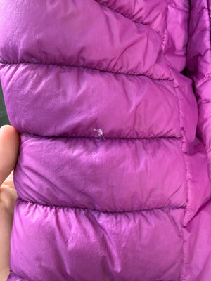 Stone Island Purple Micro Yarn Down Jacket