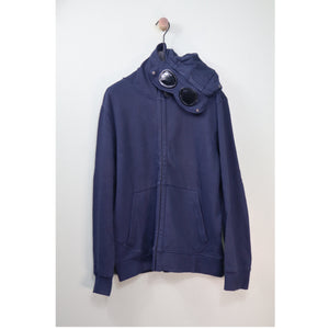 C.P. Company Navy Goggle Hoodie
