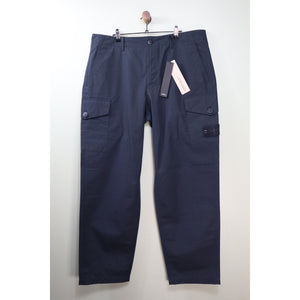 Stone Island Navy Ghost RE Cargo Bottoms