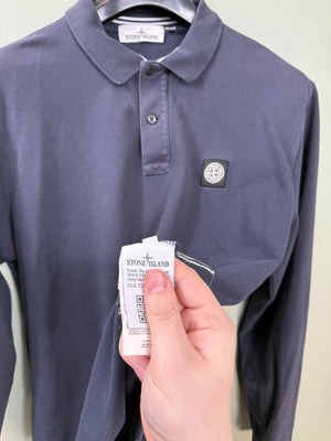 Stone Island Navy Regular Fit Polo