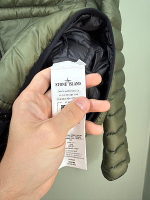 Stone Island Khaki Biobased Ripstop Down Jacket