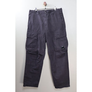 C.P. Company Black Cargo Bottoms